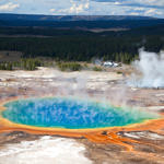 Grand Prismatic Spring, Yellowstone National Park, Wyoming, 9/2012