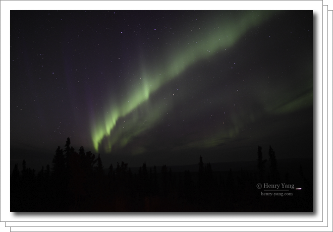 Aurora (Northern Lights) at Fairbanks, Alaska