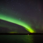 Aurora at Chena Lake, Fairbanks, Alaska, 10/2016