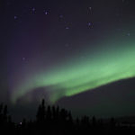 Aurora at Cleary Summit, Fairbanks, Alaska, 9/2016