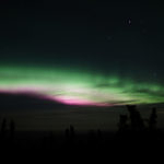 Aurora at Cleary Summit, Fairbanks, Alaska, 9/2016