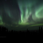 Aurora at Cleary Summit, Fairbanks, Alaska, 9/2016