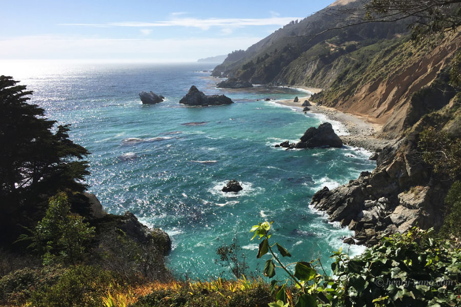 Julia Pfeiffer Burns State Park, California, 6/2016