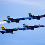 Blue Angels at Fleet Week, San Francisco, California, 10/2014