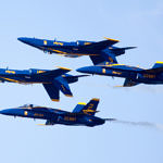 Blue Angels at Fleet Week, San Francisco, California, 10/2014