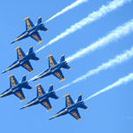 Blue Angels at Fleet Week, San Francisco, California, 10/2014