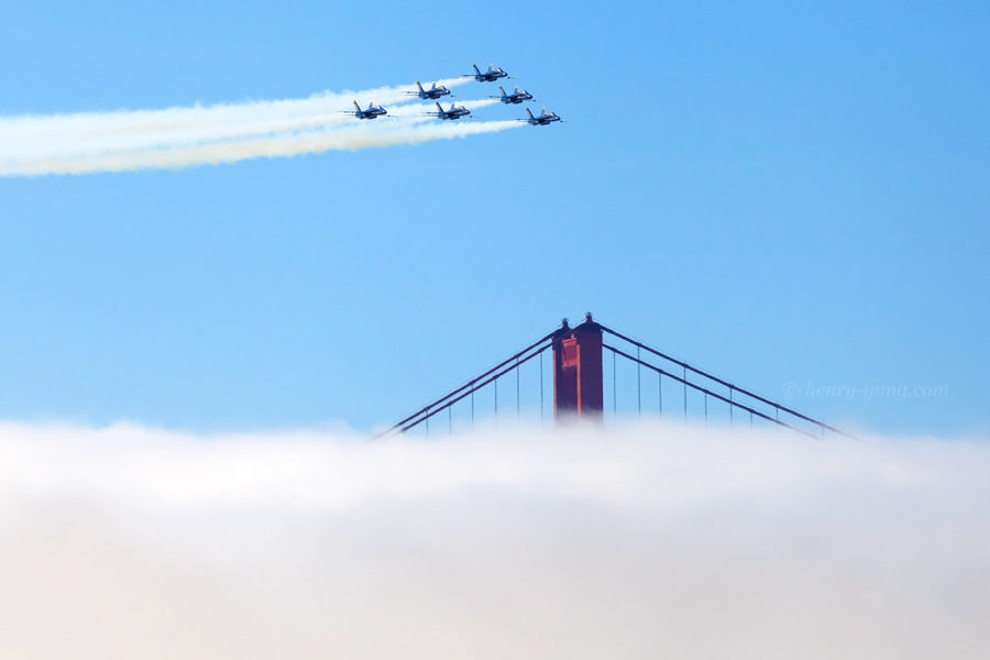 Blue Angels at Fleet Week, San Francisco, California, 10/2014