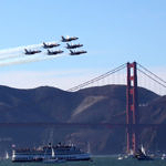 US Navy Blue Angels, Fleet Week, San Francisco , California, 10/2011