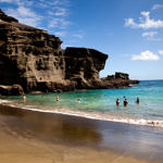 Green Sand Beach, Big Island, Hawaii, 1/2015
