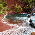 Red Sand Beach, Road to Hana, Maui, Hawaii, 8/2016