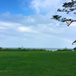Rainbow over the Sea,  Oahu, Hawaii, 12/2014