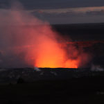 Halema'uma'u Crater, Hawai'i Volcanoes National Park, Hawaii Island, 1/2015