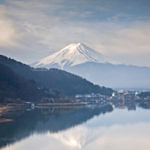 Mount Fuji, Lake Kawaguchiko, Japan