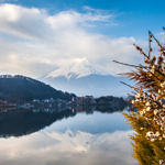 Mount Fuji, Lake Kawaguchiko, Japan