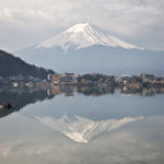 Mount Fuji, Lake Kawaguchiko, Japan