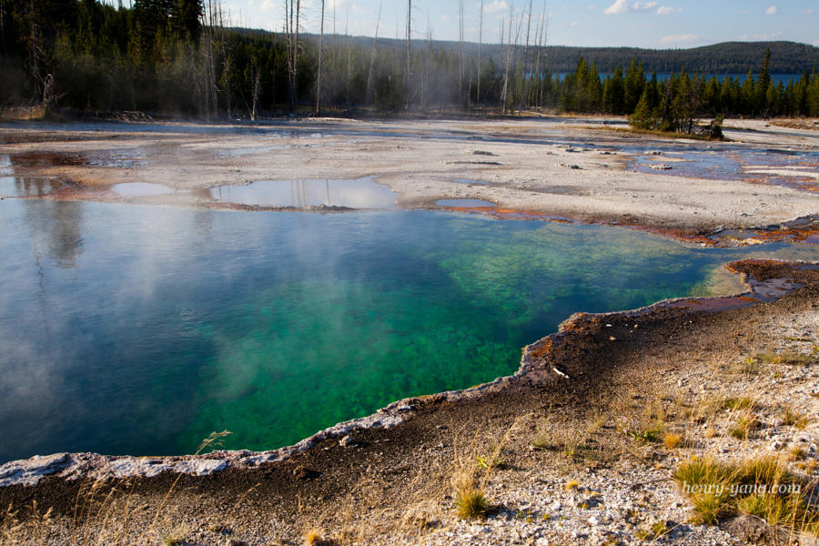 Abyss Pool, Yellowstone National Park, Wyoming, 9/2012