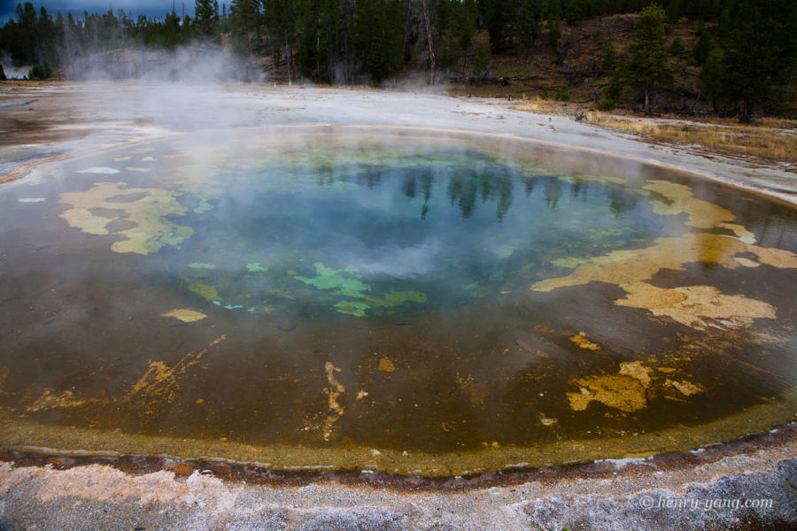 Beauty Pool, Yellowstone National Park, Wyoming, 9/2012