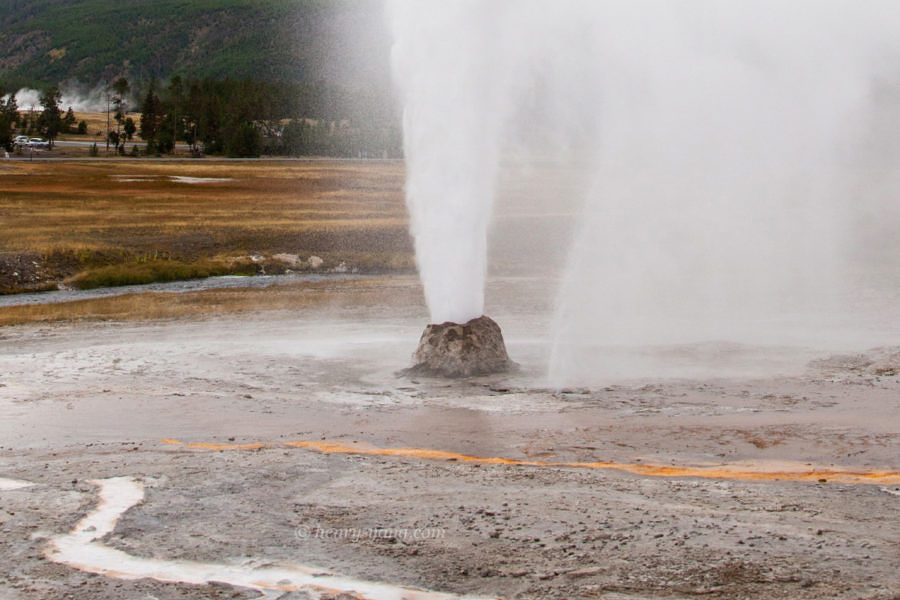 Beehive Geyser, Yellowstone National Park, Wyoming, 9/2012