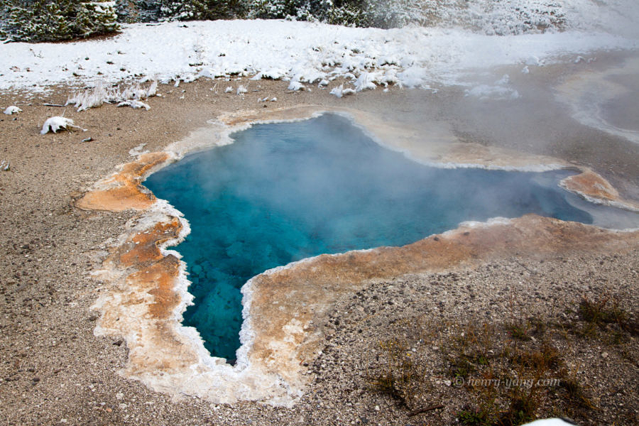 Blue Star Spring, Yellowstone National Park, Wyoming, 9/2013