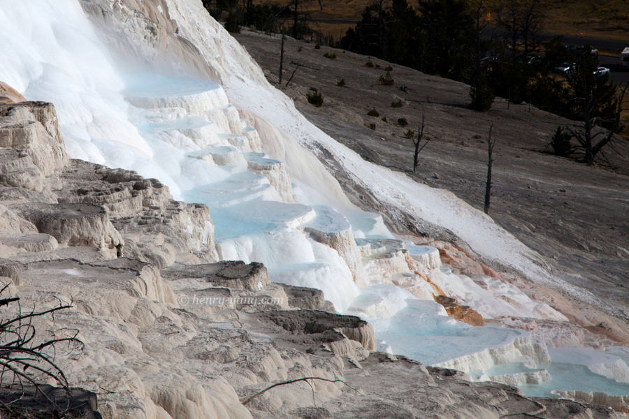 Canary Spring, Yellowstone National Park, Wyoming, 9/2012