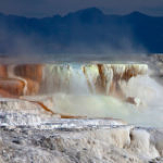 Canary Spring, Yellowstone National Park, Wyoming, 9/2012