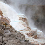 Canary Spring, Mammoth Hot Springs, Yellowstone National Park, Wyoming, 9/2013