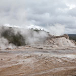 Castle Geyser, Yellowstone National Park, Wyoming, 9/2012