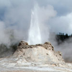 Castle Geyser, Yellowstone National Park, Wyoming, 9/2013
