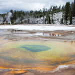 Chromatic Spring, Yellowstone National Park, Wyoming, 9/2013