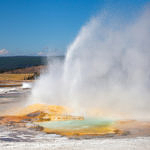 Clepsydra Geyser, Yellowstone National Park, Wyoming, 9/2012
