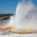 Clepsydra Geyser, Yellowstone National Park, Wyoming, 9/2012