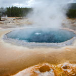Crested Pool, Yellowstone National Park, Wyoming, 9/2012