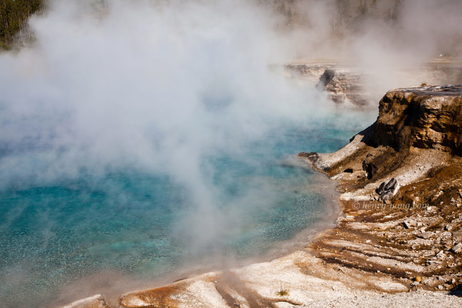 Excelsior Geyser Crater, Yellowstone National Park, Wyoming, 9/2012