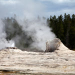 Giant Geyser, Yellowstone National Park, Wyoming, 9/2012
