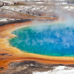 Grand Prismatic Spring, Yellowstone National Park, Wyoming, 9/2012