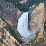 Lower Yellowstone Falls, Yellowstone National Park, Wyoming, 9/2012