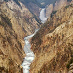 Lower Yellowstone Falls, Yellowstone National Park, Wyoming, 9/2012