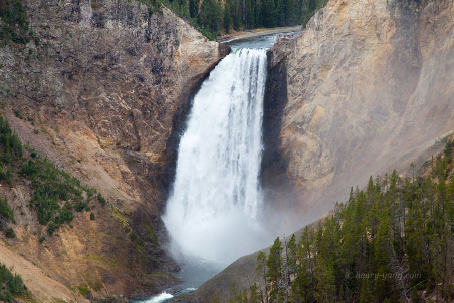 Lower Yellowstone Falls, Yellowstone National Park, Wyoming, 9/2013