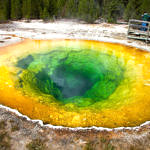 Morning Glory Pool, Yellowstone National Park, Wyoming, 9/2012