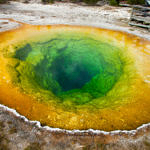 Morning Glory Pool, Yellowstone National Park, Wyoming, 9/2012