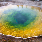Morning Glory Pool, Yellowstone National Park, Wyoming, 9/2013