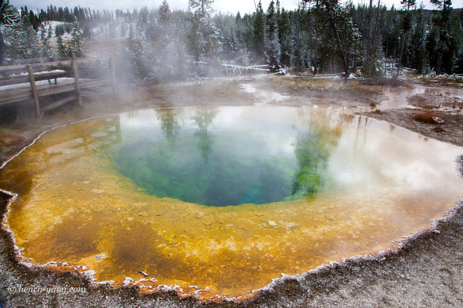 Morning Glory Pool, Yellowstone National Park, Wyoming, 9/2013