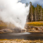 Riverside Geyser, Yellowstone National Park, Wyoming, 9/2012