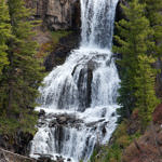 Undine Falls, Yellowstone National Park, Wyoming, 9/2012