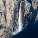 Bridalveil Fall, Yosemite National Park, California, 2/2016