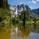 Yosemite Falls from Swinging Bridge, Yosemite National Park, California, 5/2016
