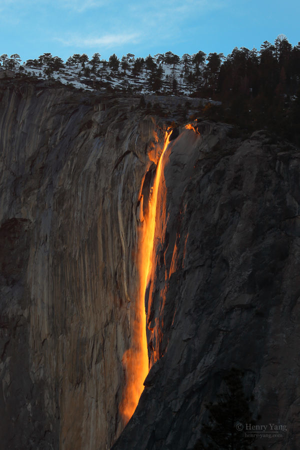 Horsetail Fall (Firefall), Yosemite National Park, California, 2/2016