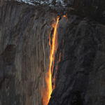 Horsetail Fall (Fire Fall), Yosemite National Park, California, 2/2016