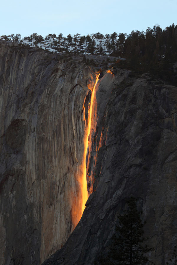 Horsetail Fall (Firefall), Yosemite National Park, California, 2/2016