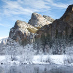 Yosemite Valley View Winter, Yosemite National Park, California, 12/2015